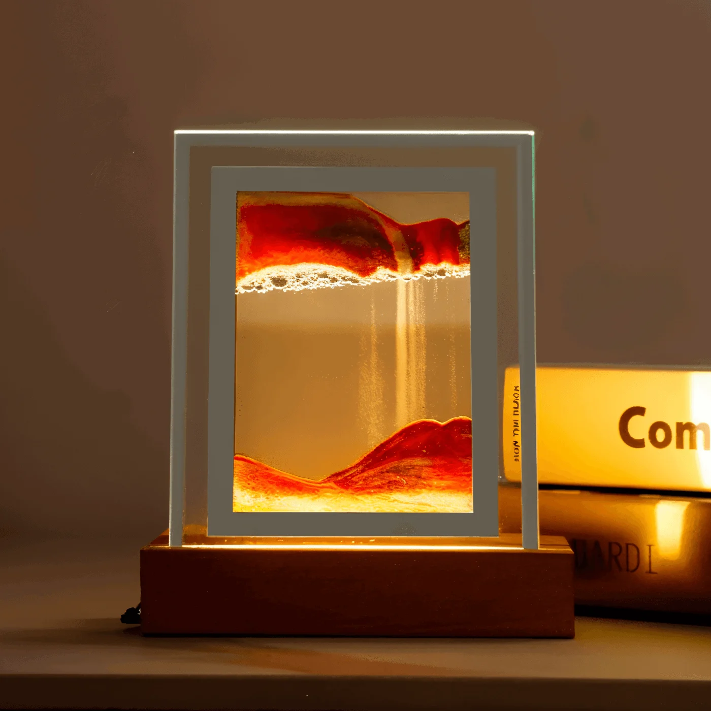3DFlow Night Light - Creative Frame Quicksand Art Decoration -  - #tag1#
