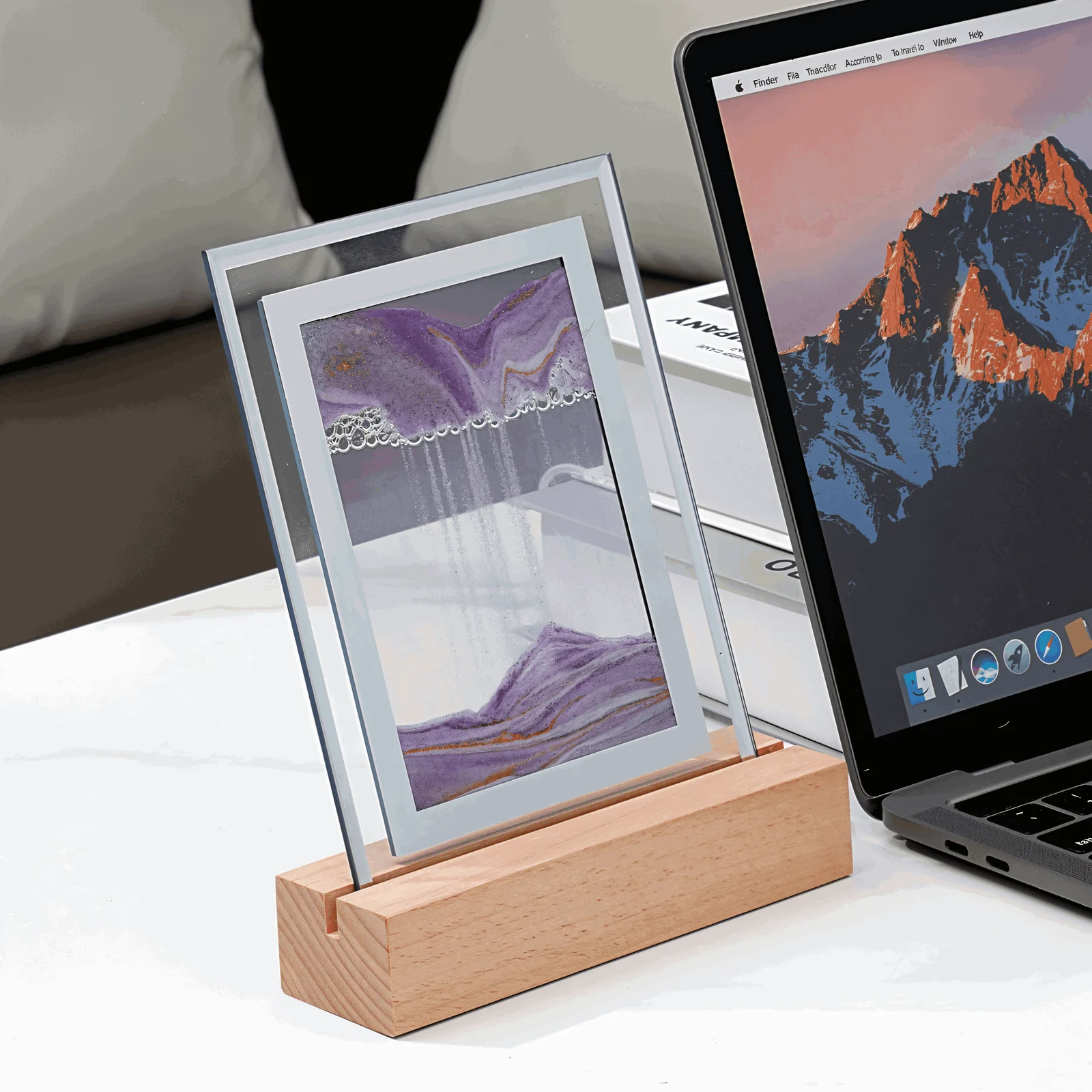 3DFlow Night Light - Creative Frame Quicksand Art Decoration -  - #tag1#