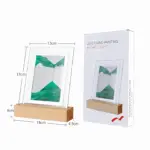 3DFlow Night Light Creative Frame Quicksand Art Decoration tag1