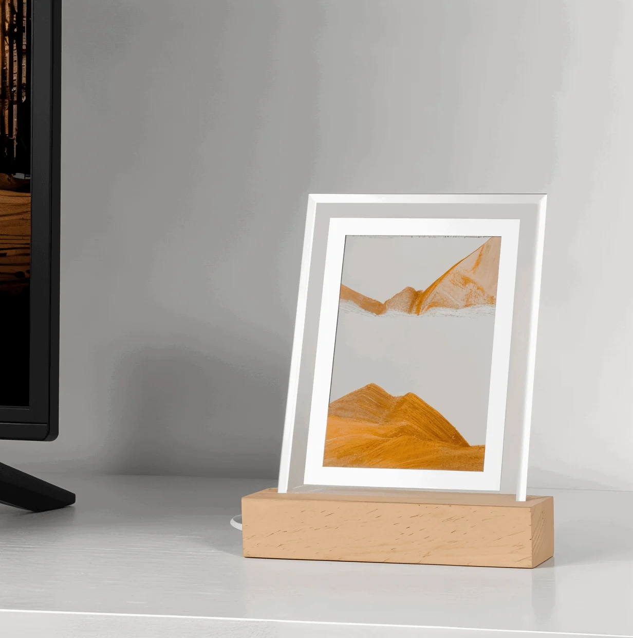 3DFlow Night Light - Creative Frame Quicksand Art Decoration -  - #tag1#