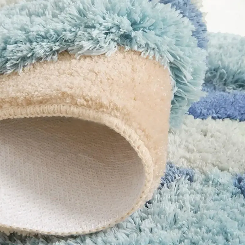 3D Beach Wave Rug