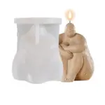 3D Body Shape Silicone Candle Mold