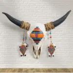3D Bull Head Statue
