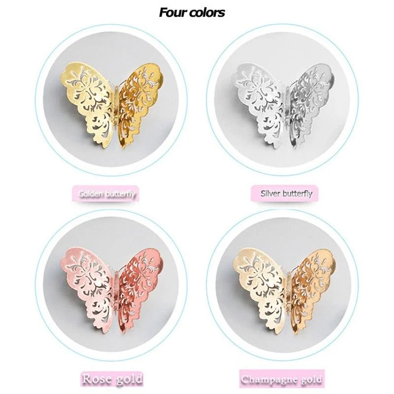 3D Butterfly Wall Stickers | Perfect for Weddings -  - #tag1#