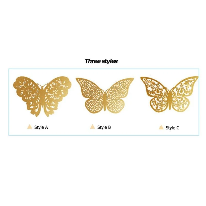 3D Butterfly Wall Stickers | Perfect for Weddings -  - #tag1#