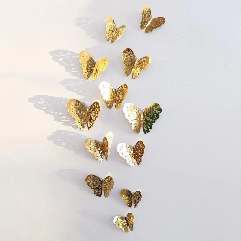 3D Butterfly Wall Stickers | Perfect for Weddings -  - #tag1#