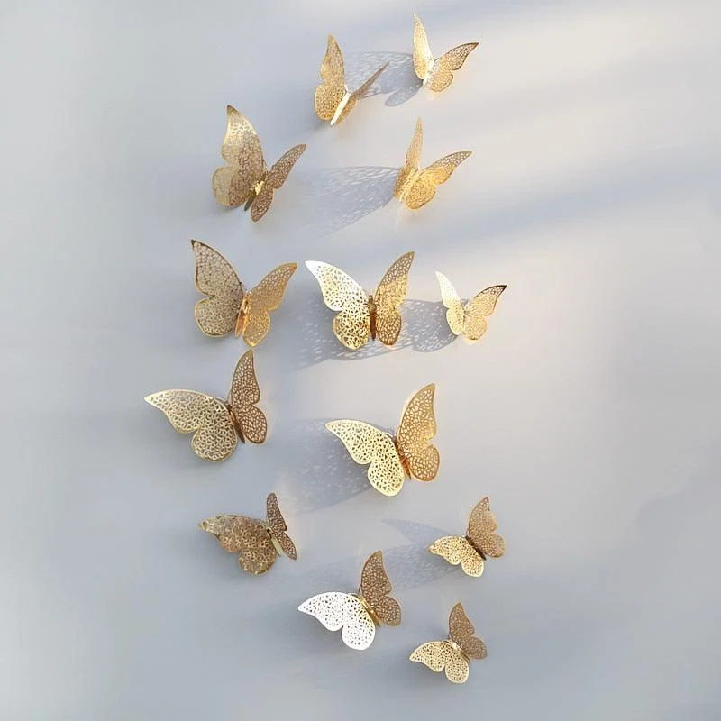 3D Butterfly Wall Stickers | Perfect for Weddings -  - #tag1#