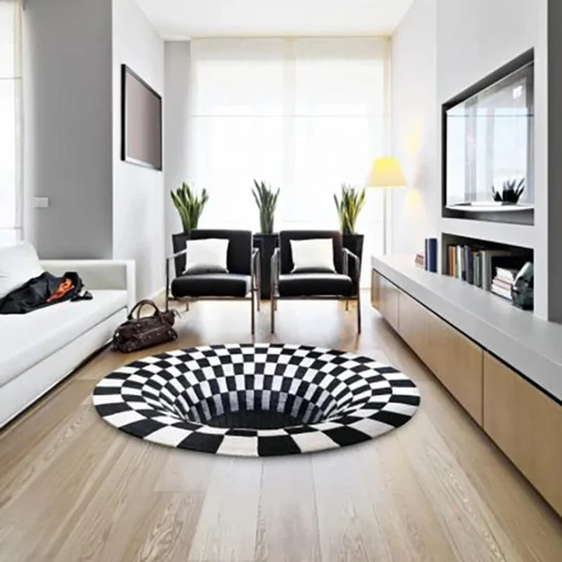 3D Carpet - Vortex - Illusion Design - Modern Rug -  - #tag1#