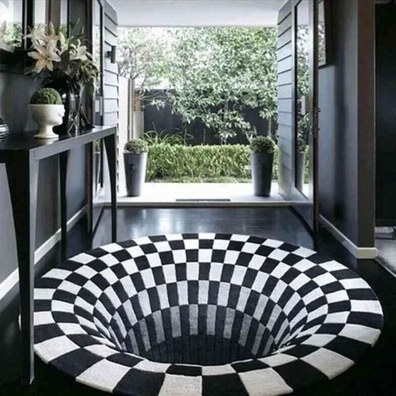 3D Carpet - Vortex - Illusion Design - Modern Rug -  - #tag1#