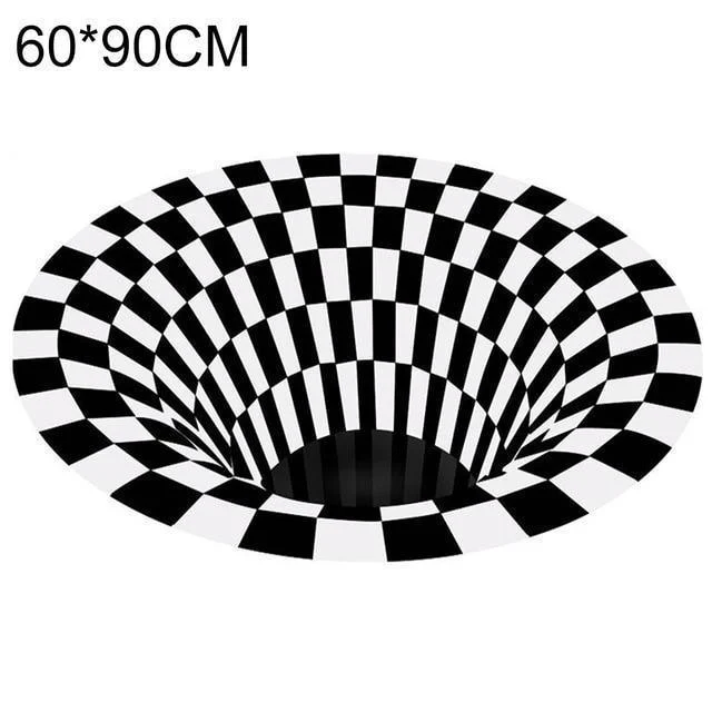 3D Carpet - Vortex - Illusion Design - Modern Rug -  - #tag1#