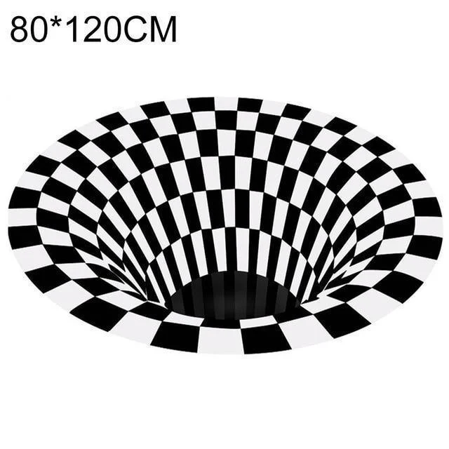 3D Carpet - Vortex - Illusion Design - Modern Rug -  - #tag1#