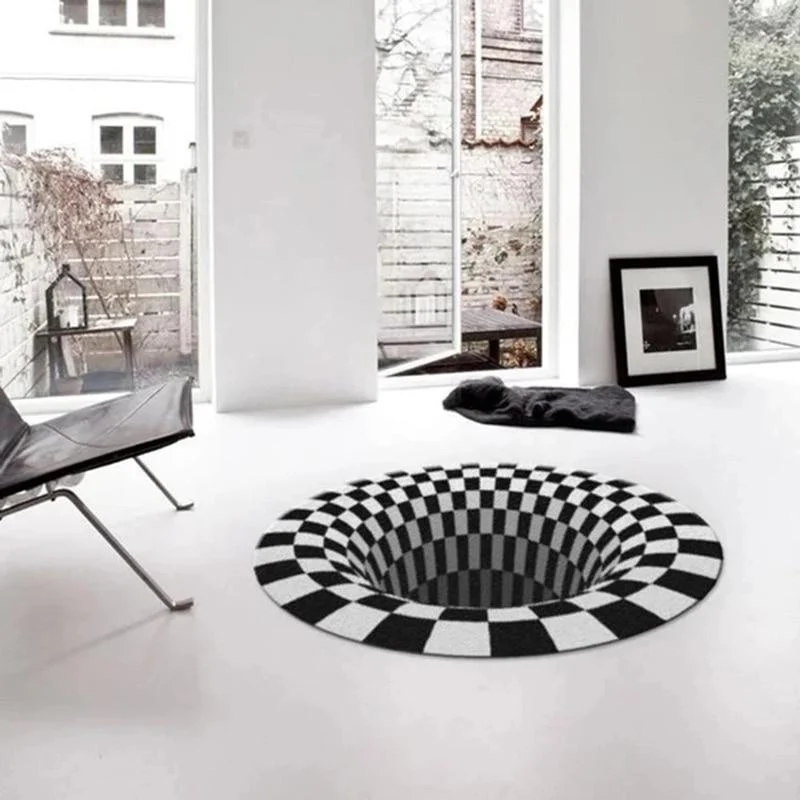3D Carpet - Vortex - Illusion Design - Modern Rug -  - #tag1#