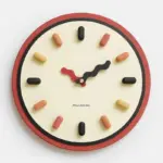 3D Creative Nordic Silent Wall Clock for Livingroom