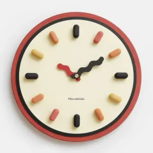 3D Creative Nordic Silent Wall Clock for Livingroom