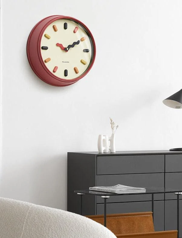 3D Creative Nordic Silent Wall Clock for Livingroom -