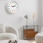 3D Creative Nordic Silent Wall Clock for Livingroom
