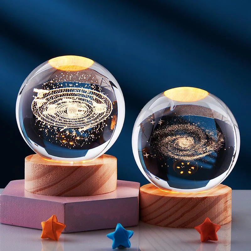 3D Crystal Night Light -  - #tag1#