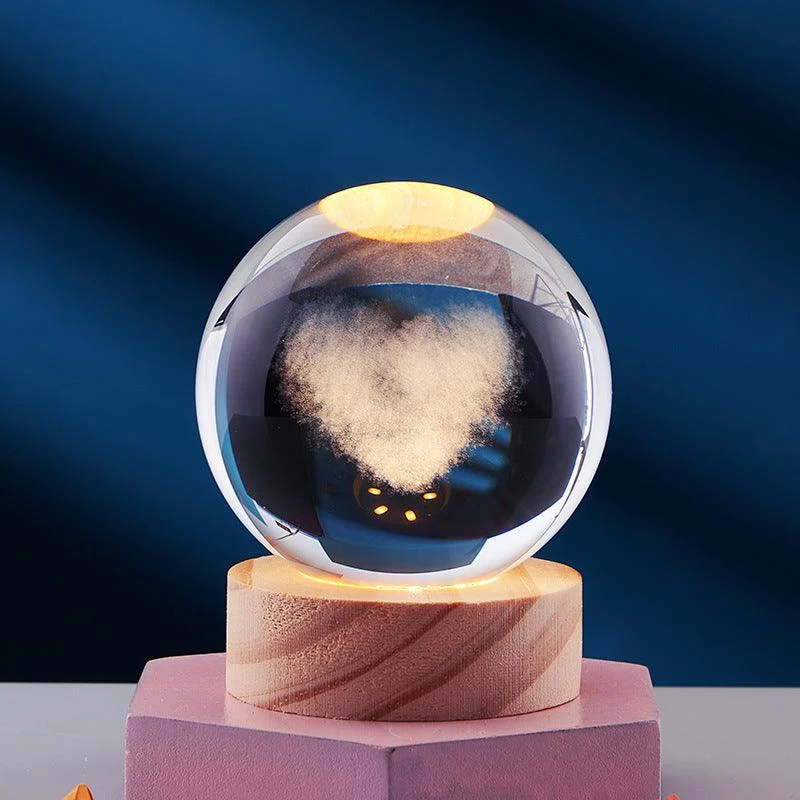 3D Crystal Night Light -  - #tag1#