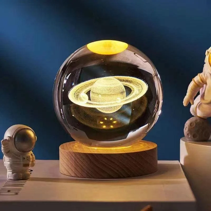 3D Crystal Night Light -  - #tag1#