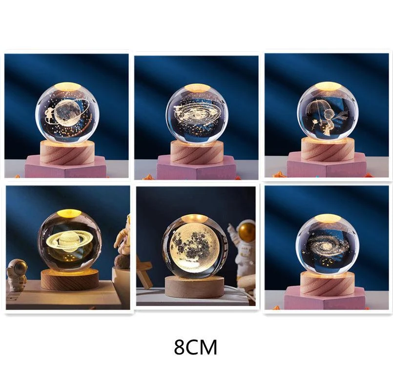 3D Crystal Night Light -  - #tag1#