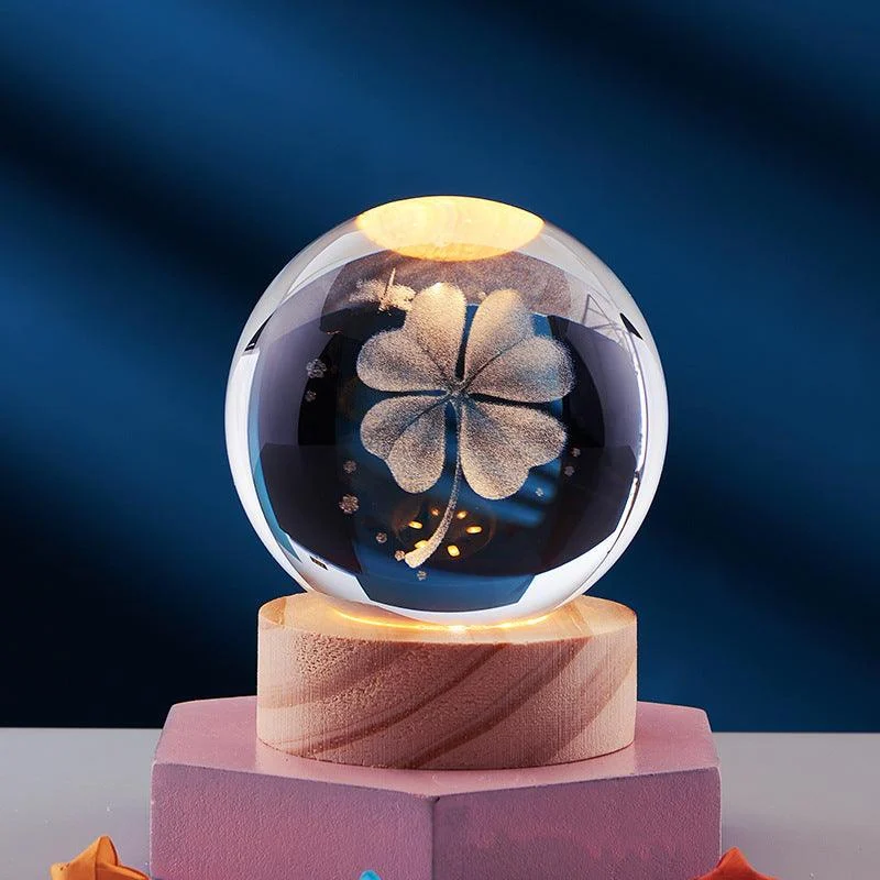 3D Crystal Night Light -  - #tag1#