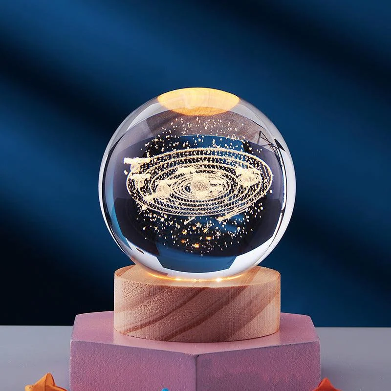 3D Crystal Night Light -  - #tag1#