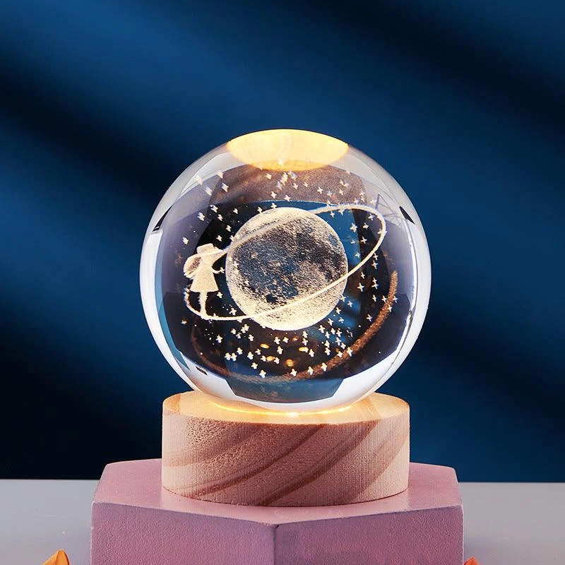 3D Crystal Night Light -  - #tag1#