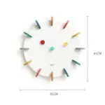 3D Cute Wall Decoration Clock for Kids Bedroom
