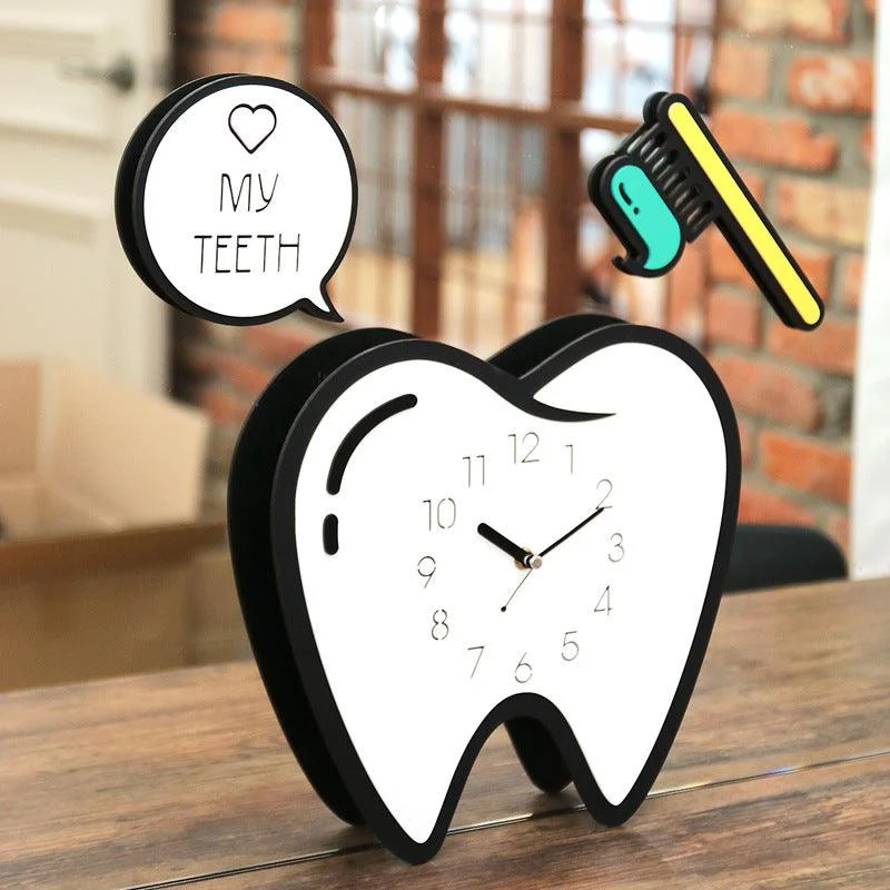 3D Decoration Clock for Dentist Clinic -