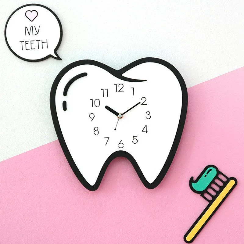 3D Decoration Clock for Dentist Clinic -