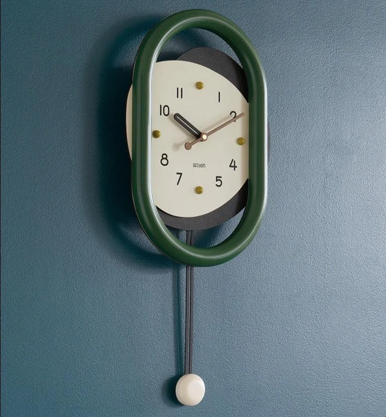 3D Decorative Pendulum Clock for Living Room -