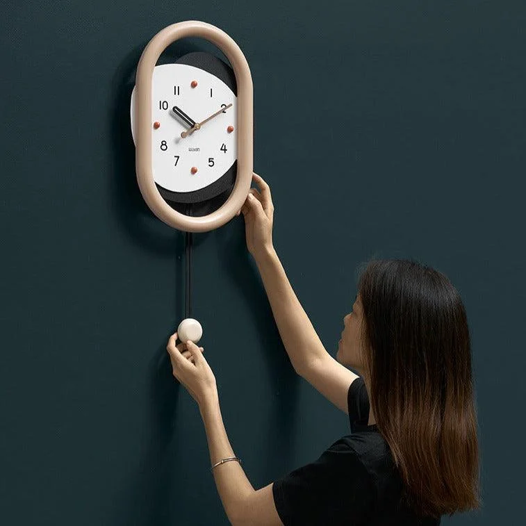 3D Decorative Pendulum Clock for Living Room -