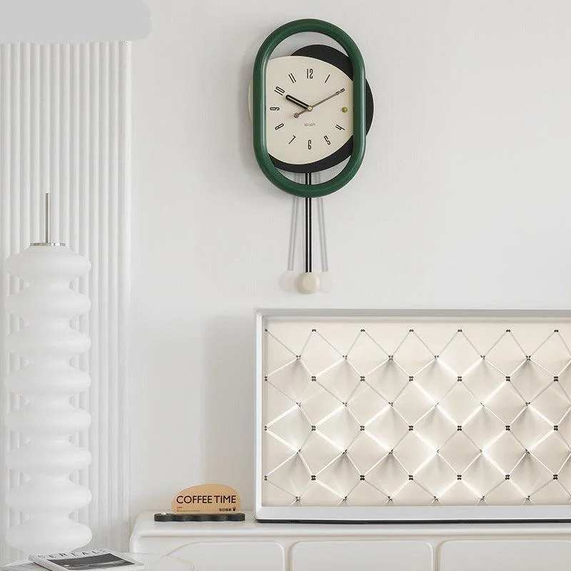 3D Decorative Pendulum Clock for Living Room -