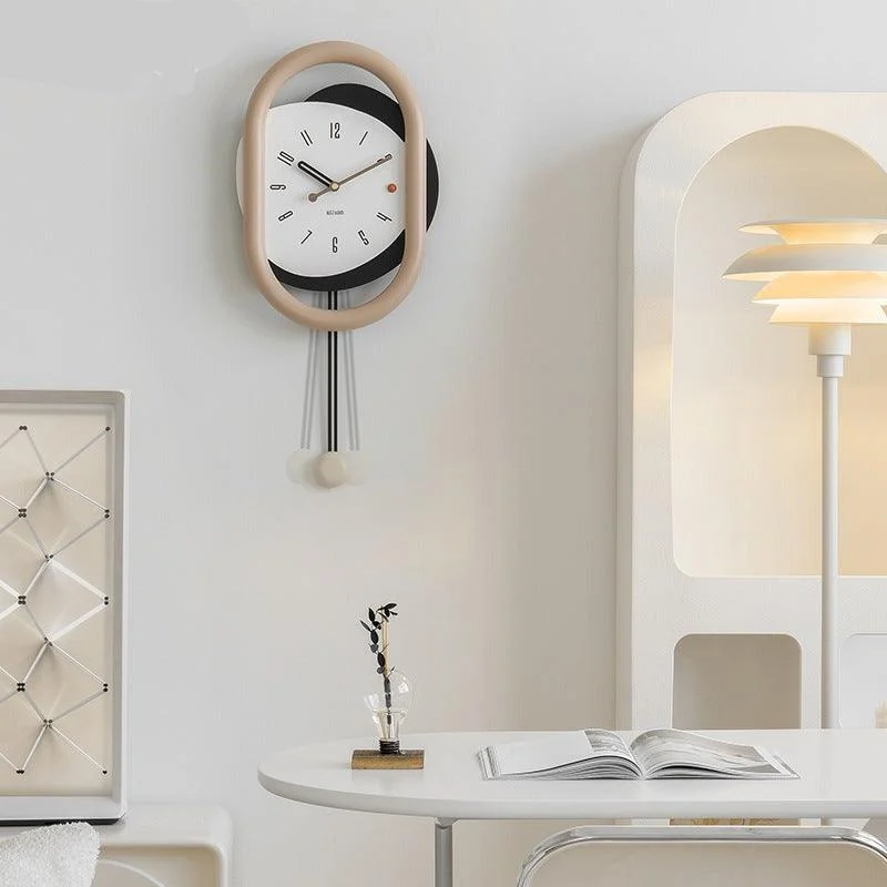 3D Decorative Pendulum Clock for Living Room -