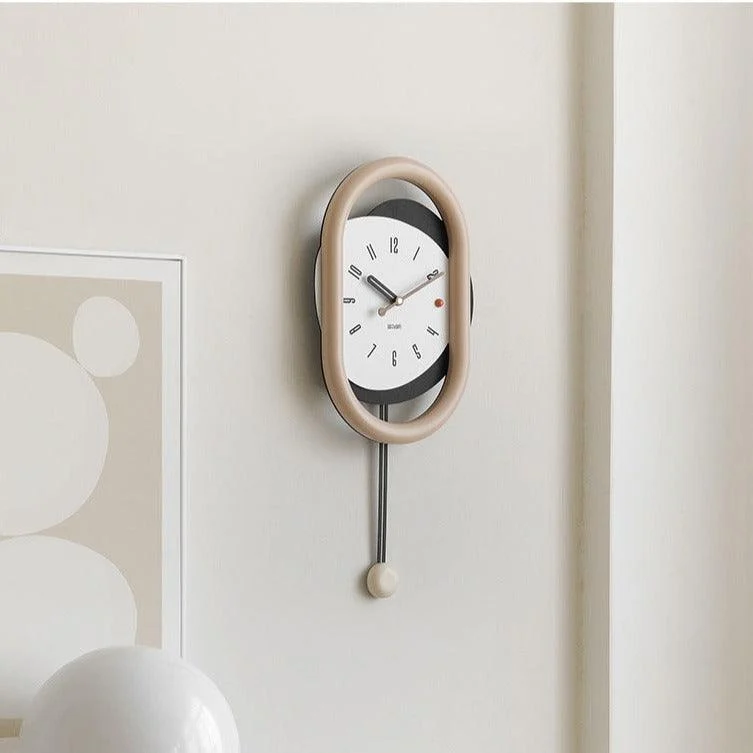 3D Decorative Pendulum Clock for Living Room -