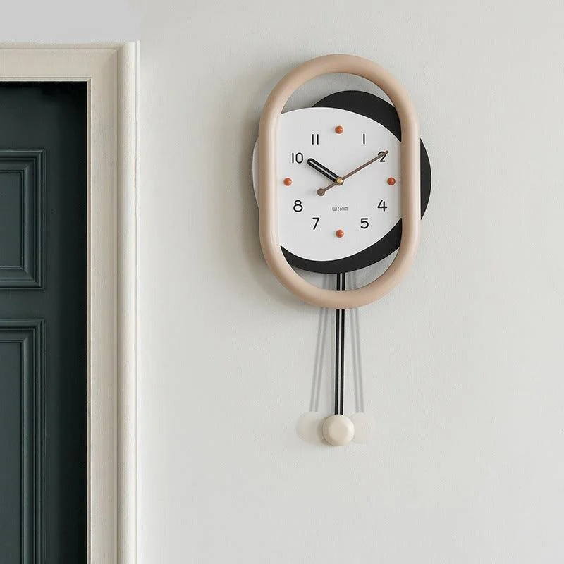 3D Decorative Pendulum Clock for Living Room -