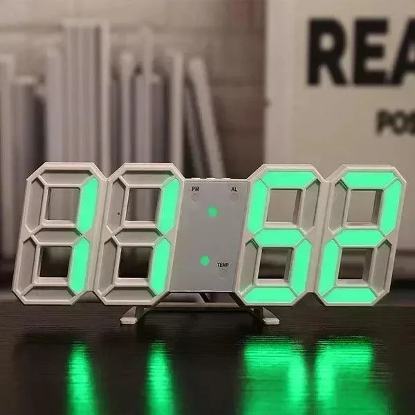 3D Digital Wall Clock Decor -  - #tag1#