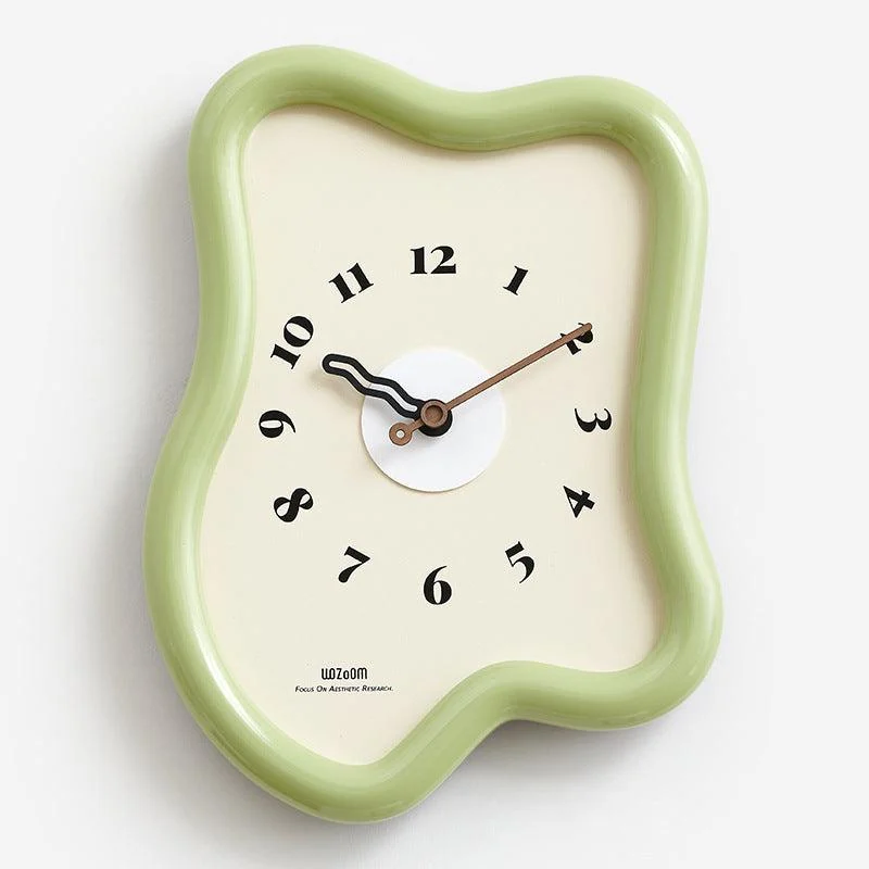 3D Distorted Wall Decoration Clock for Lounge -