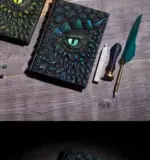 3D Dragon Hardcover Embossed Journal