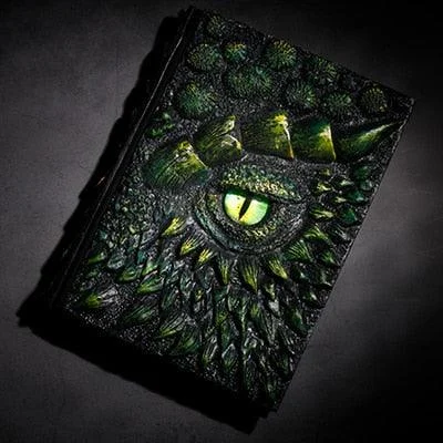 3D Dragon Hardcover Embossed Journal -