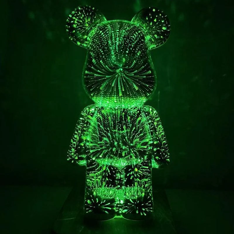 3D Fireworks Bear Lights -  - #tag1#