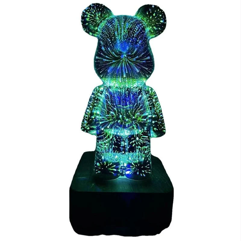 3D Fireworks Bear Lights -  - #tag1#
