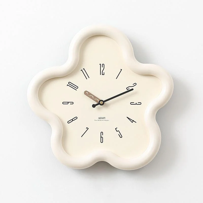 3D Flower Pendulum Clock for Bedroom -