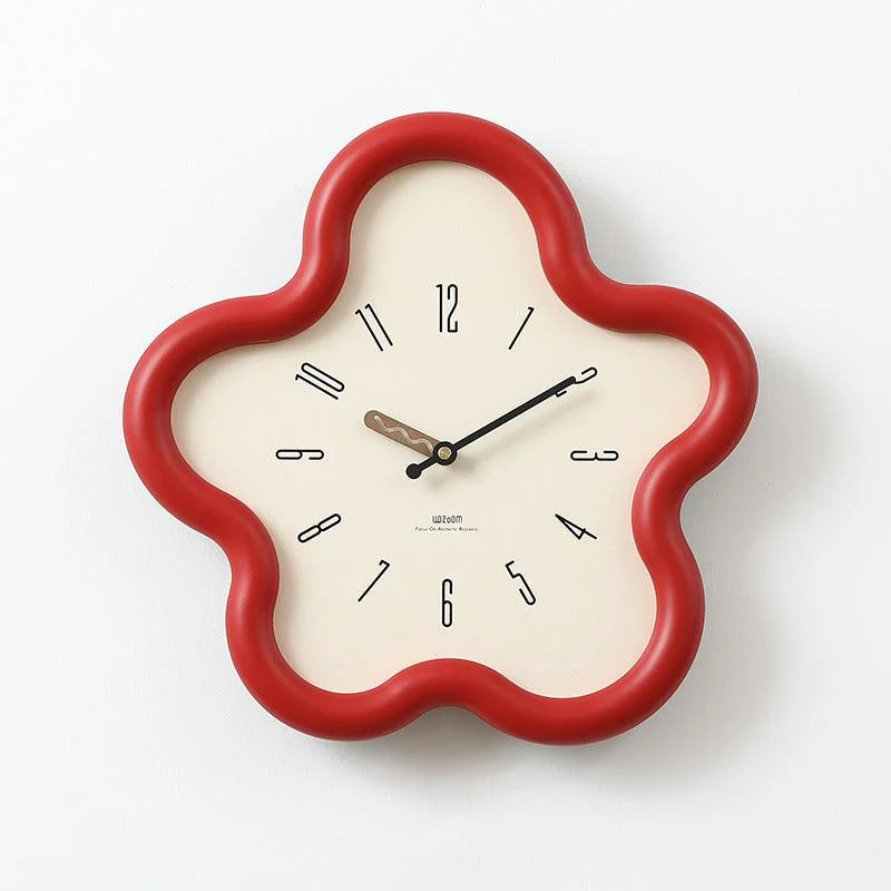 3D Flower Pendulum Clock for Bedroom -