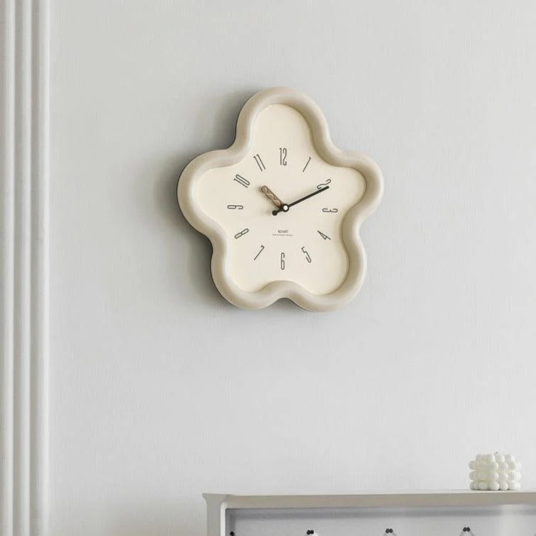 3D Flower Pendulum Clock for Bedroom -