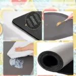 3D Flower Soft Absorbent Floor Mat for Bathhroom tag1