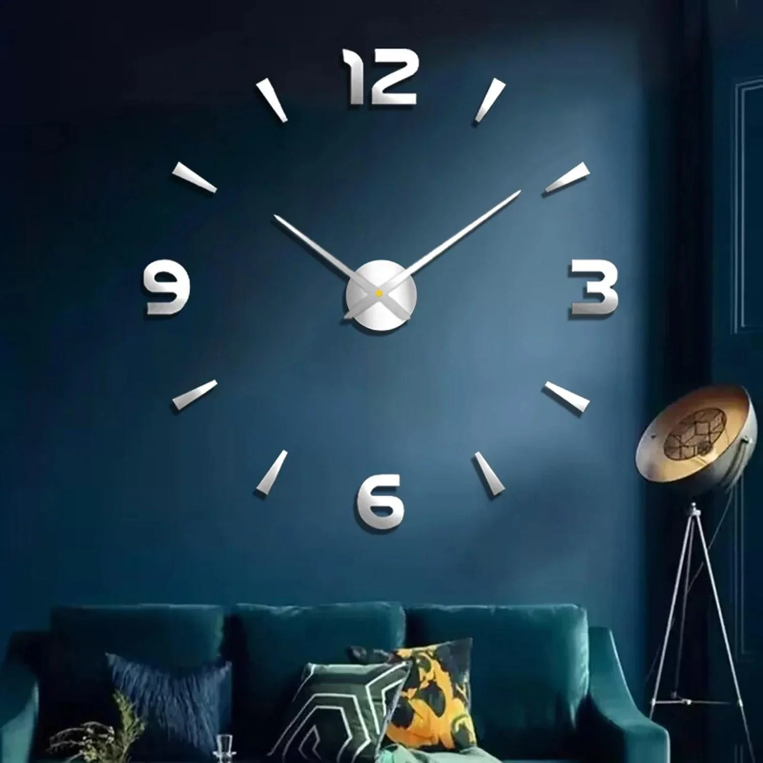 3D Frameless Large Wall Clock -  - #tag1#