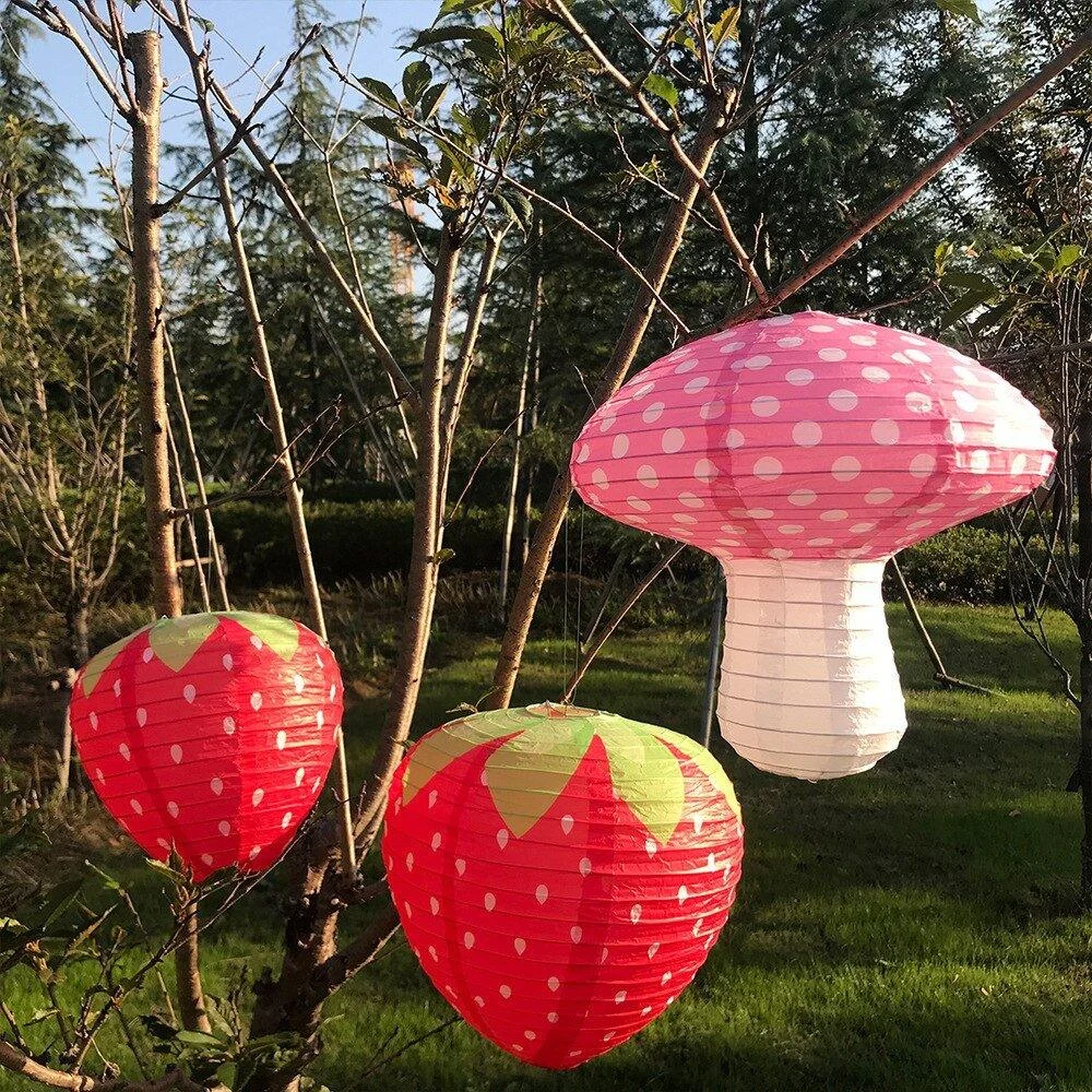 3D Fruit Shaped Party Paper Lantern -  - #tag1#
