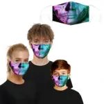 3D Halloween Special Scary Faces Reusable Face Masks tag1