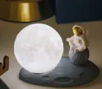 3D LED Moon Astronaut Night Light